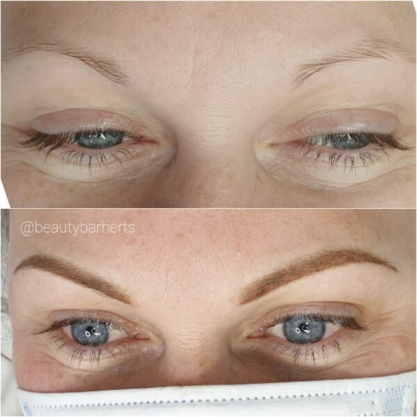 darker defined eyebrow treatment