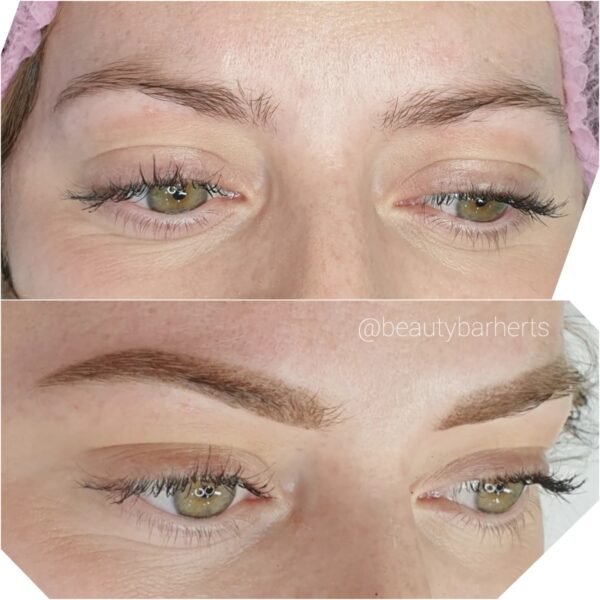 powder eyebrows permanent
