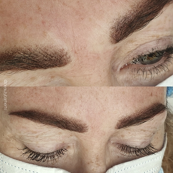 do permanent eyebrows hurt hertfordshire
