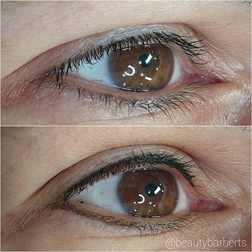 Hooded eyes semi permanent eyeliner hertford